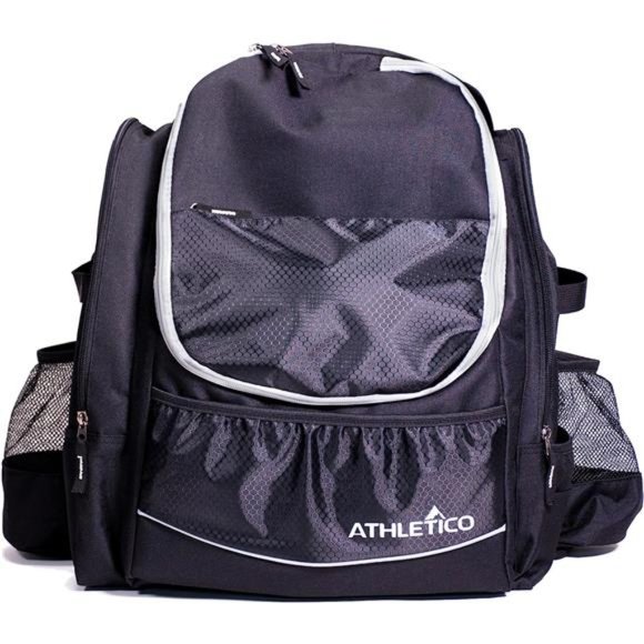Athletico Power Shot Disc Golf Backpack, 20+ Disc Capacity  Power Shot Disc Golf Backpack | 20+ Disc Capacity |Pro or Beginner Disc Golf Bag